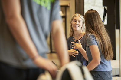 Students leaning what is health coaching and how to become a Health Coach in Life University's health coaching program