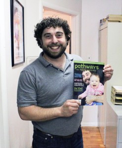 Dr. Mat and daughter Mikayla on cover of Pathways to Family Wellness