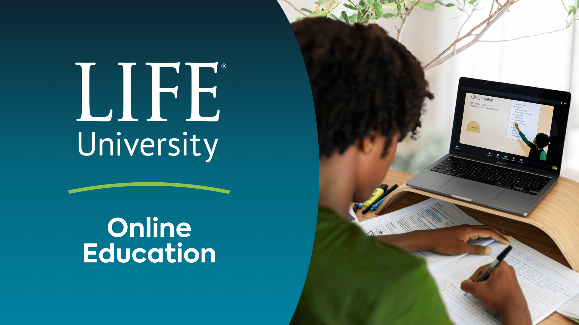 Online Education Graphic